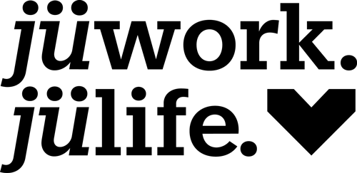 jüwork. jülife. Logo